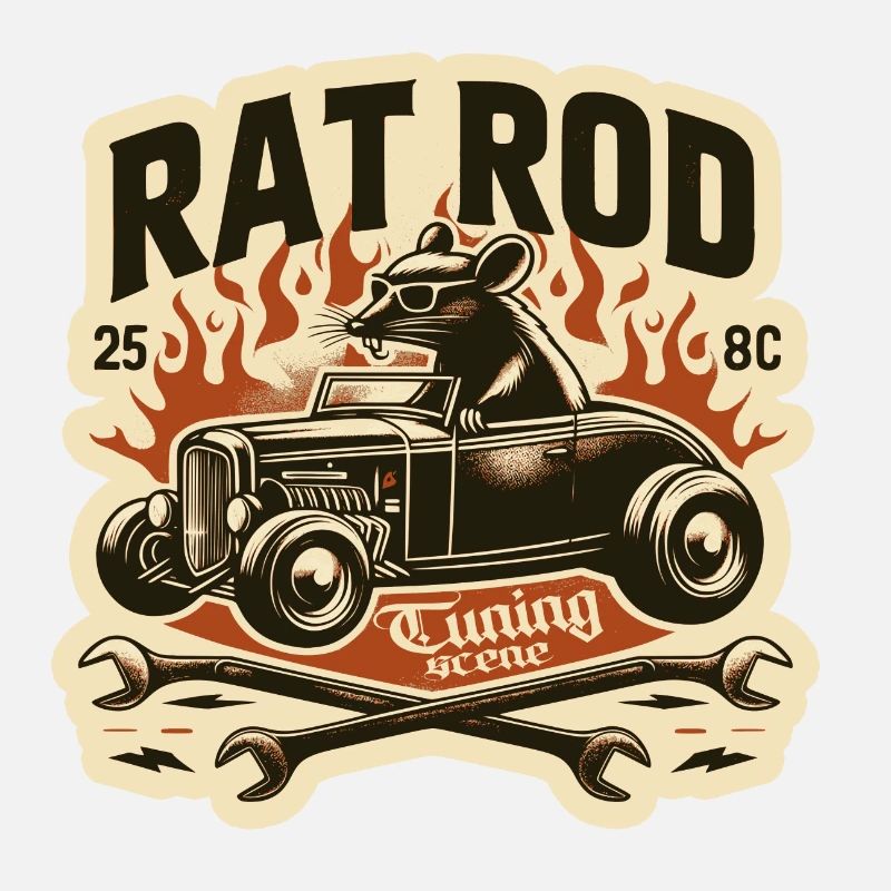 Ratsking Ratlook Shirt – Rustikaler Custom Style