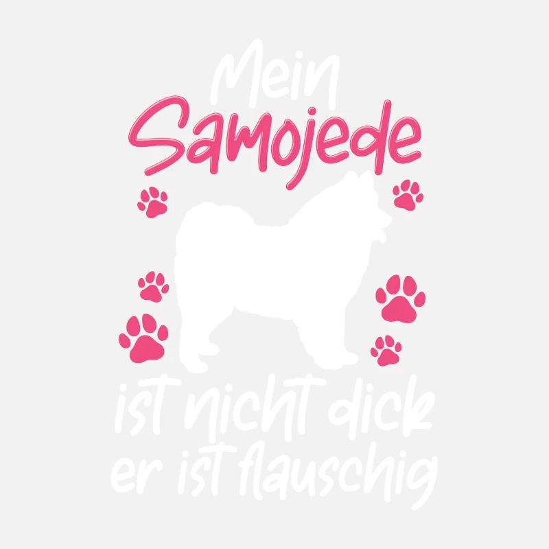 Samoyed is not fat Samoyedspitz Samoyed