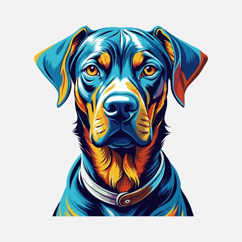 Rhodesian Ridgeback Hunderasse Karikatur Kawaii
