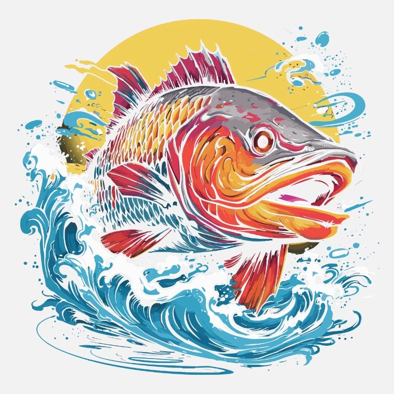 Fishing Illustration