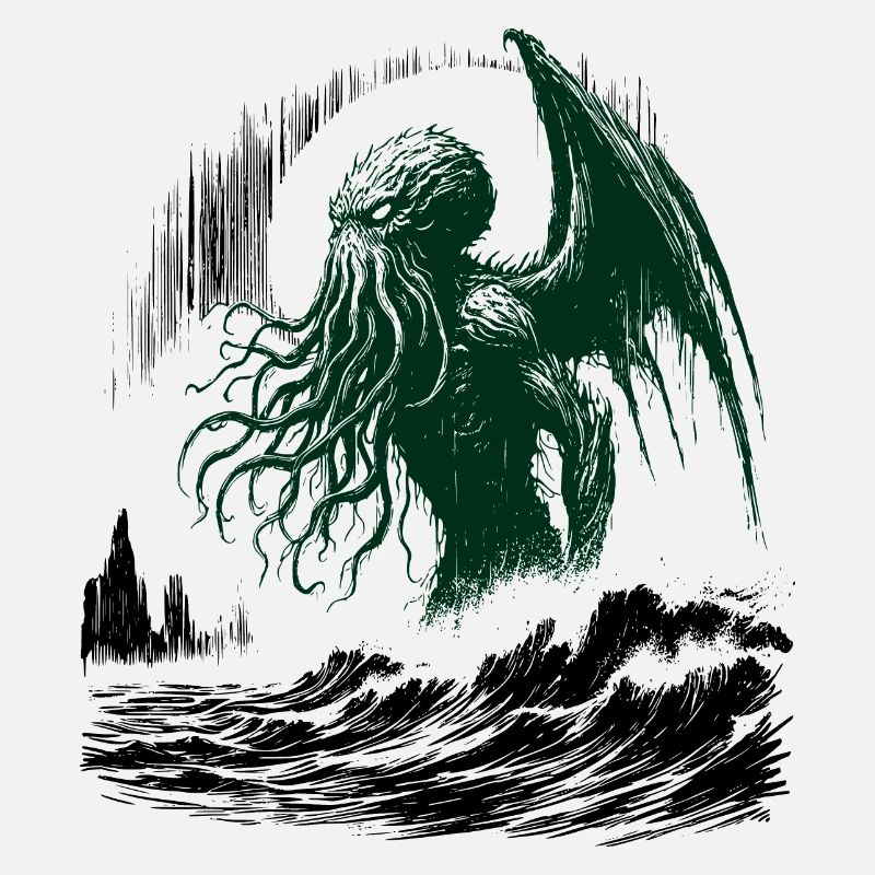 Cthulhu émerge des mers