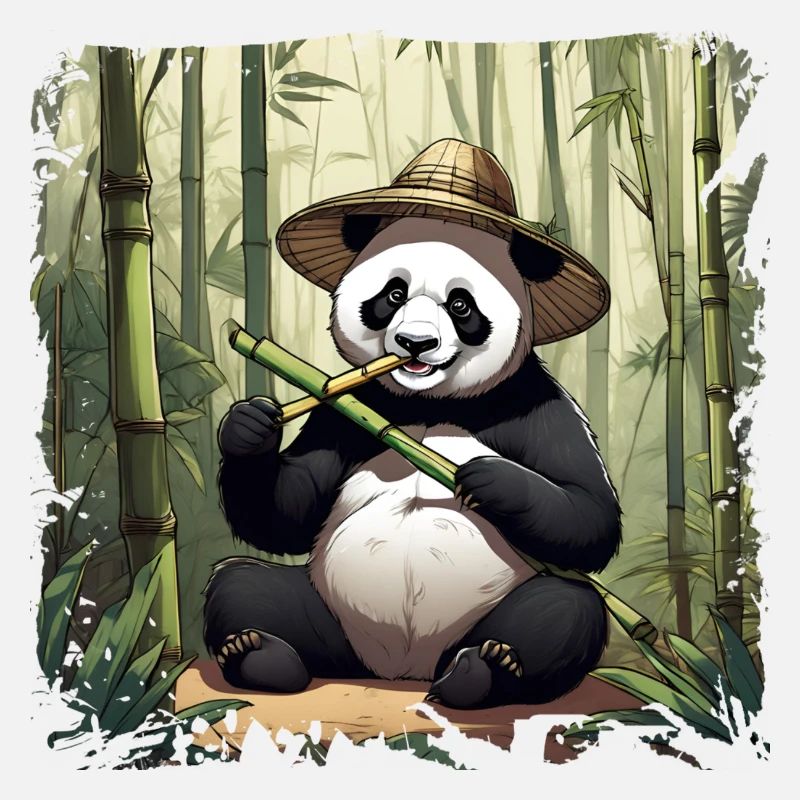 Panda isst!