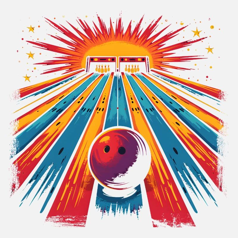 Bowling Cartoon Look