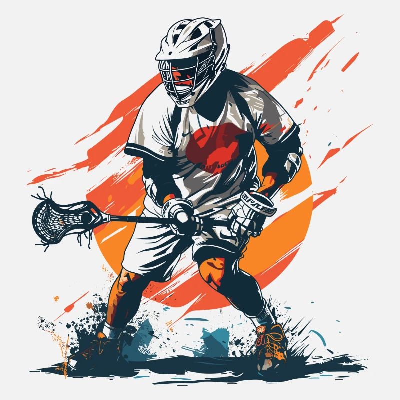 Lacrosse player