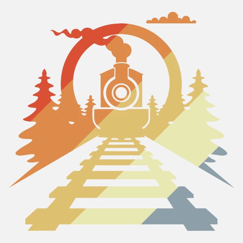 Style rétro ferroviaire