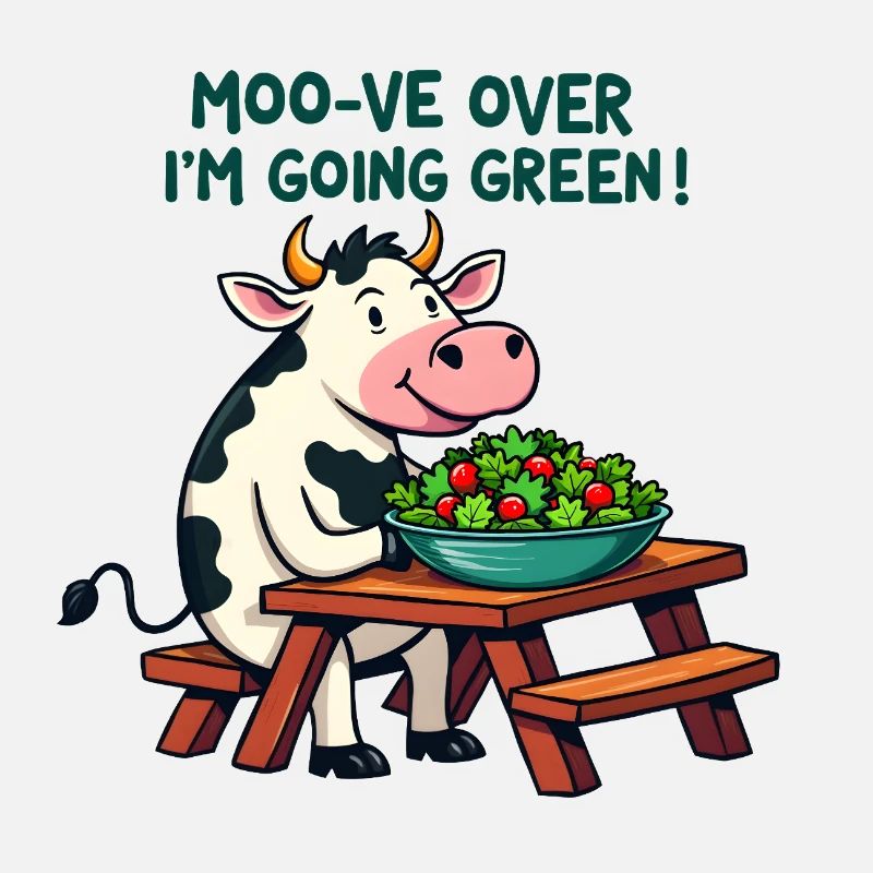 Moo-ve Over, I'm Going Green!