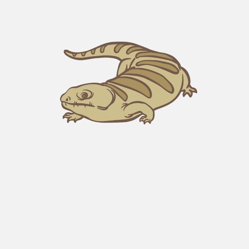 Fascinating and Unique Skink