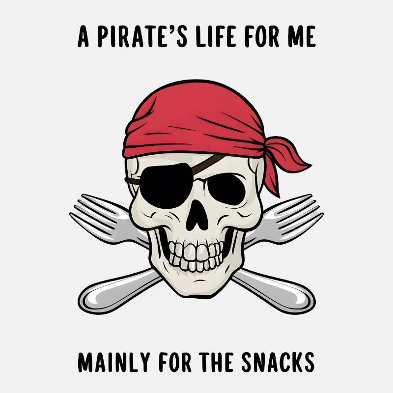 Crâne de pirate - Une vie de pirate pour moi