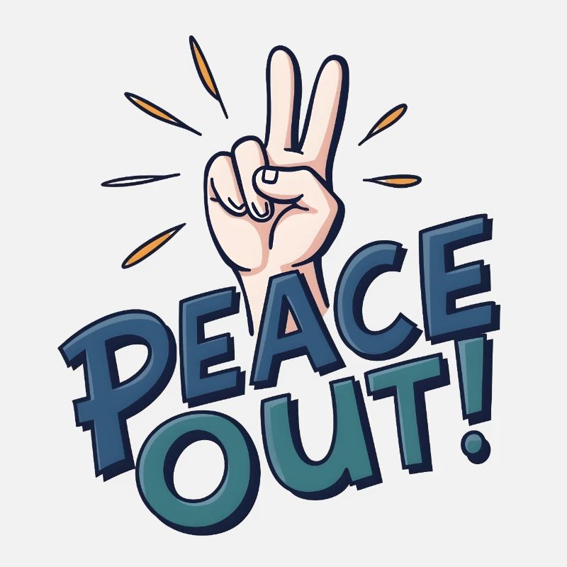Peace Out Hand