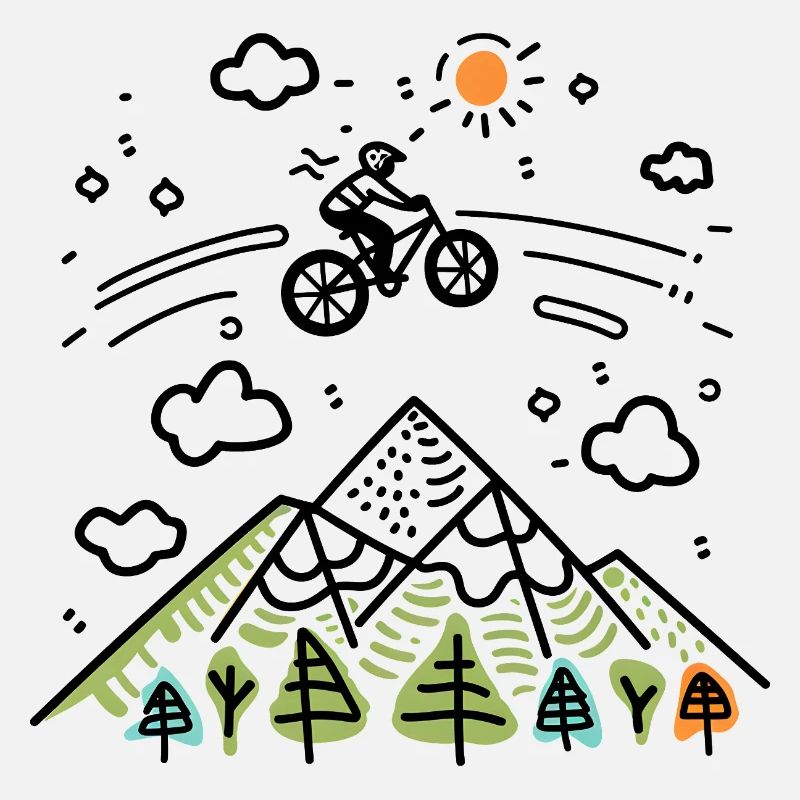 Dessin VTT