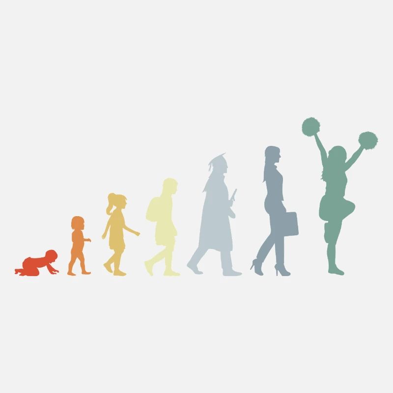 Vintage Cheerleader Evolution