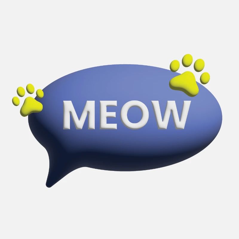 Meow Cat Cute Catlove 3D