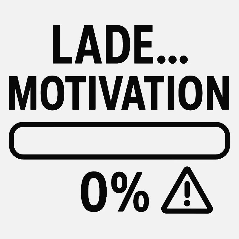 Barre de motivation à zéro