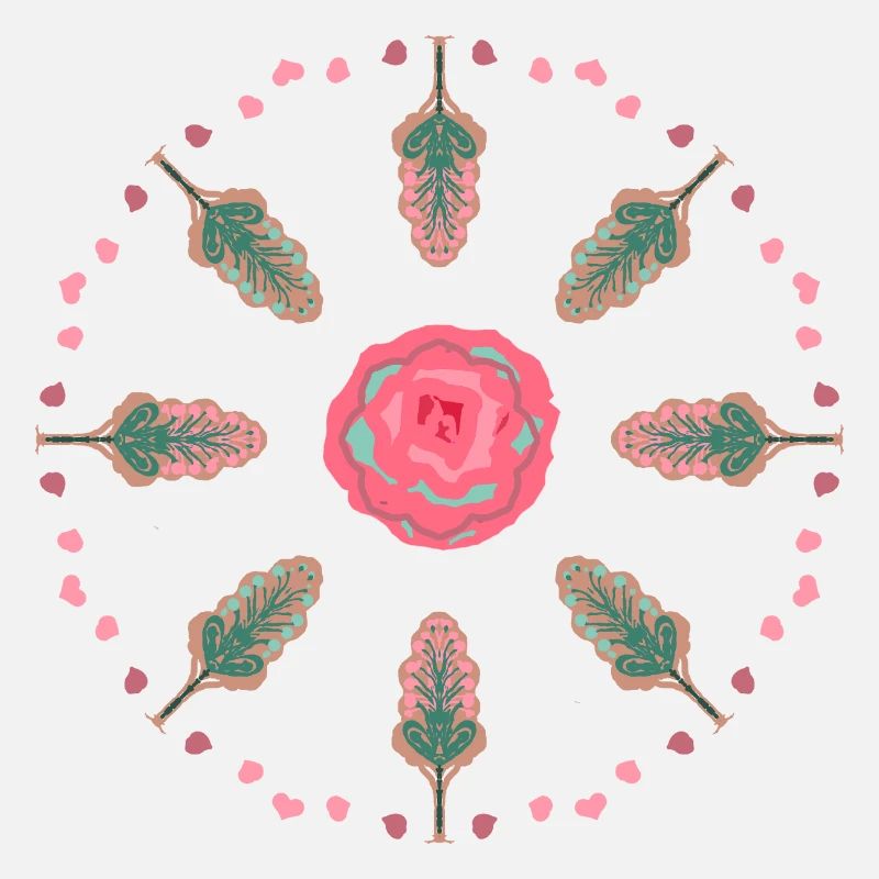 Roses Mandala