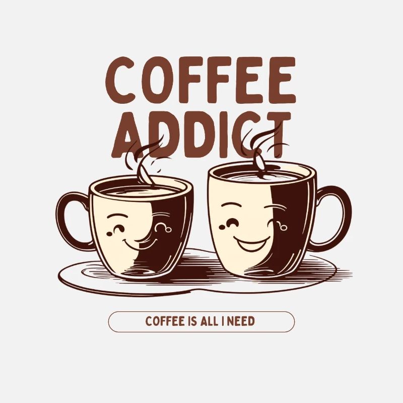 Coffee Addict – Kaffee Liebhaber Design
