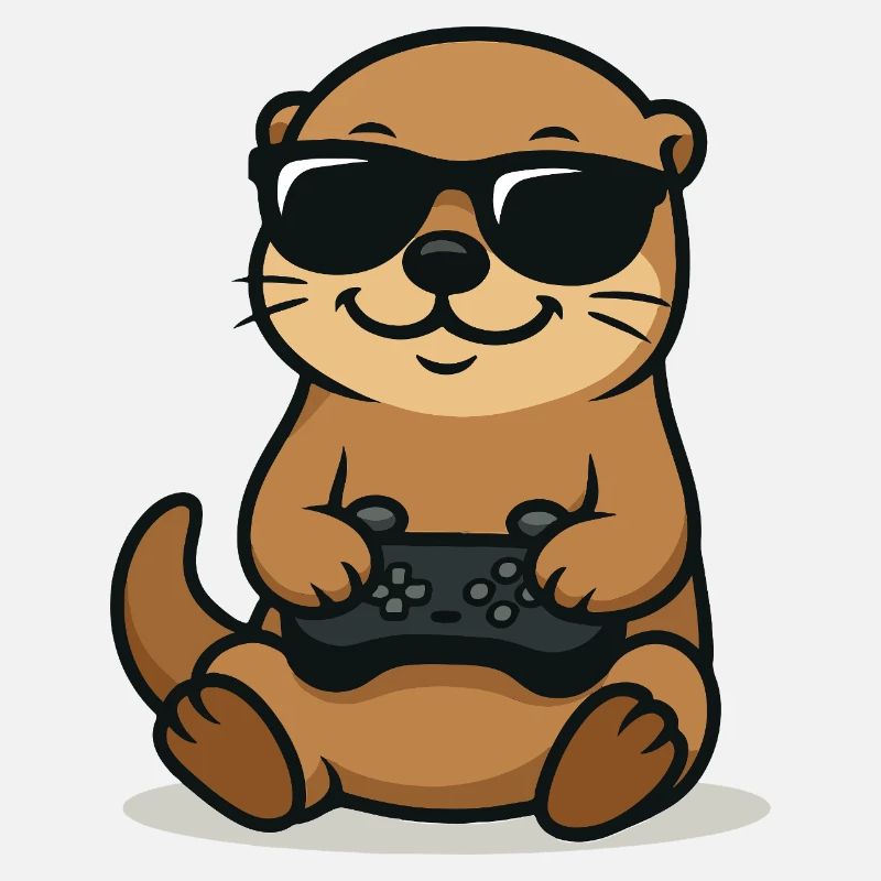 Gaming Otter Vibes