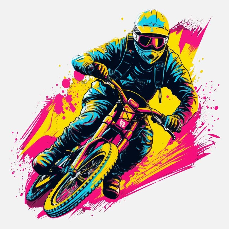 BMX Biker Steamwave