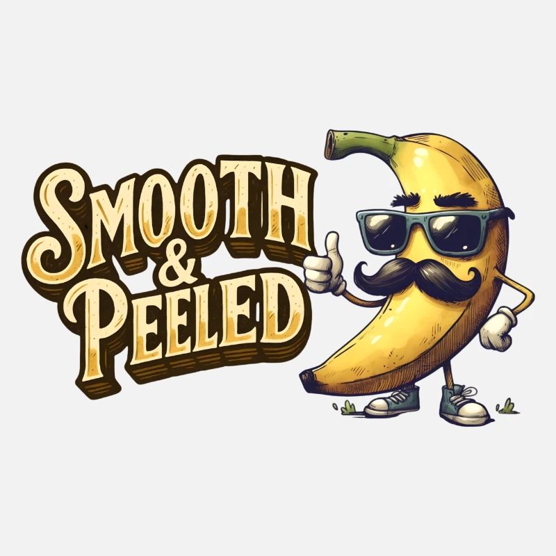 Banane mit Stil