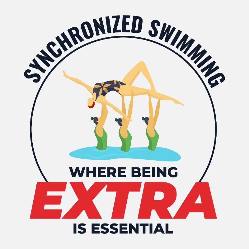 Synchronschwimmen, wo man extra ist