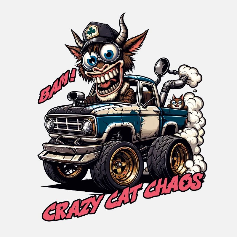 Crazy Cat Chaos Off-Road Design