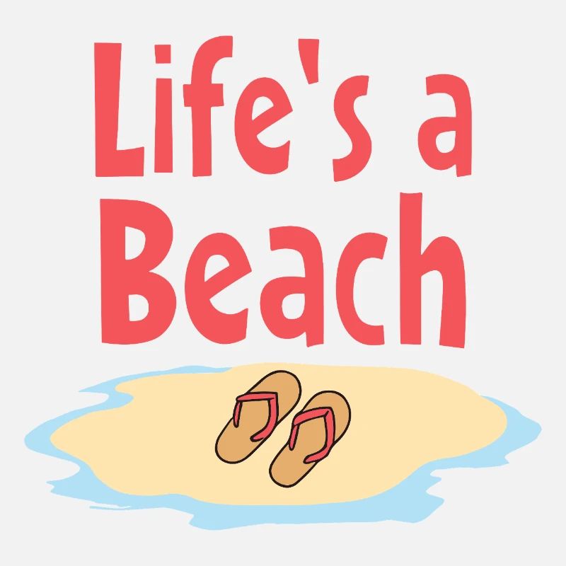 Life's a Beach Flip-Flops