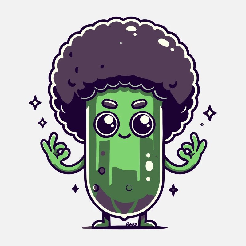 Cucumber with Afro