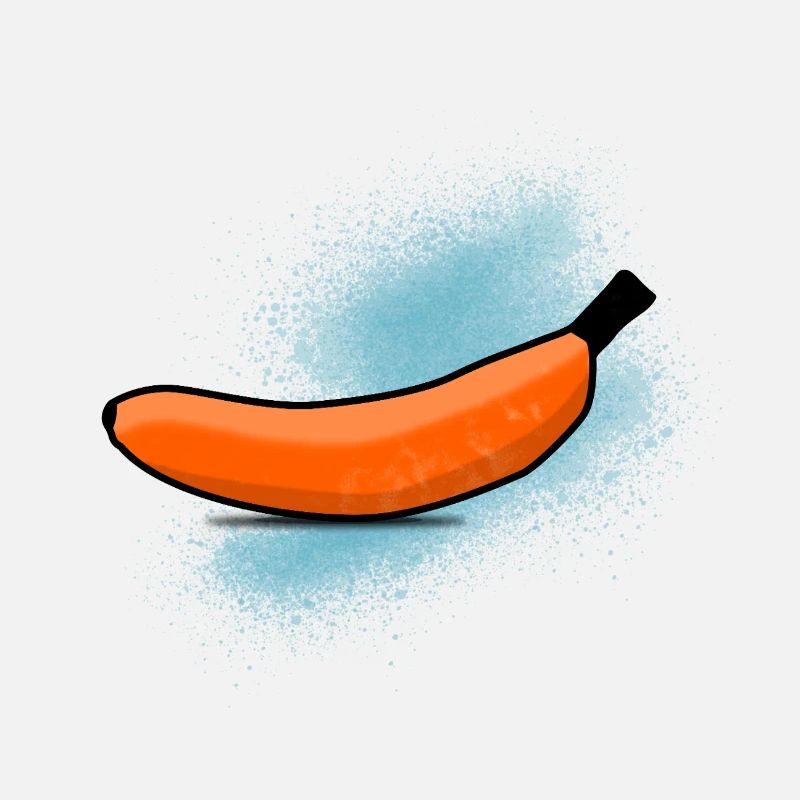 Orangene Banane
