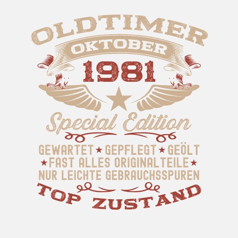 44. Geburtstag Geschenk Oldtimer Oktober 1981