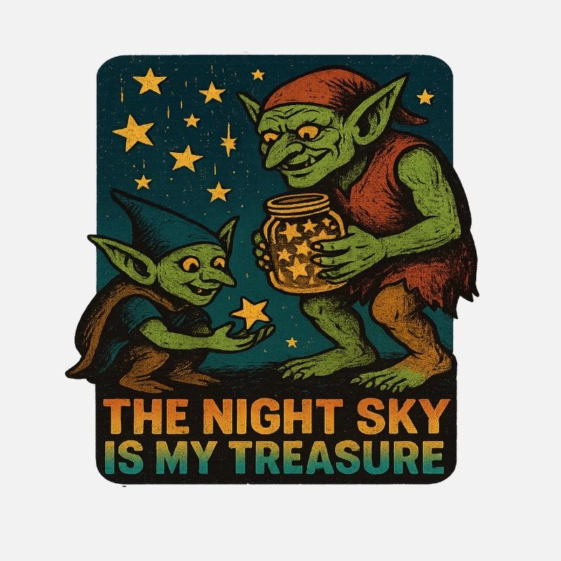 Goblincore Astronomie
