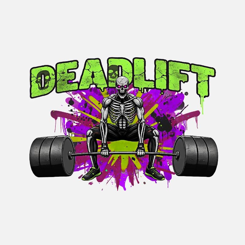 Deadlift Skeleton Kraft_Dark Art