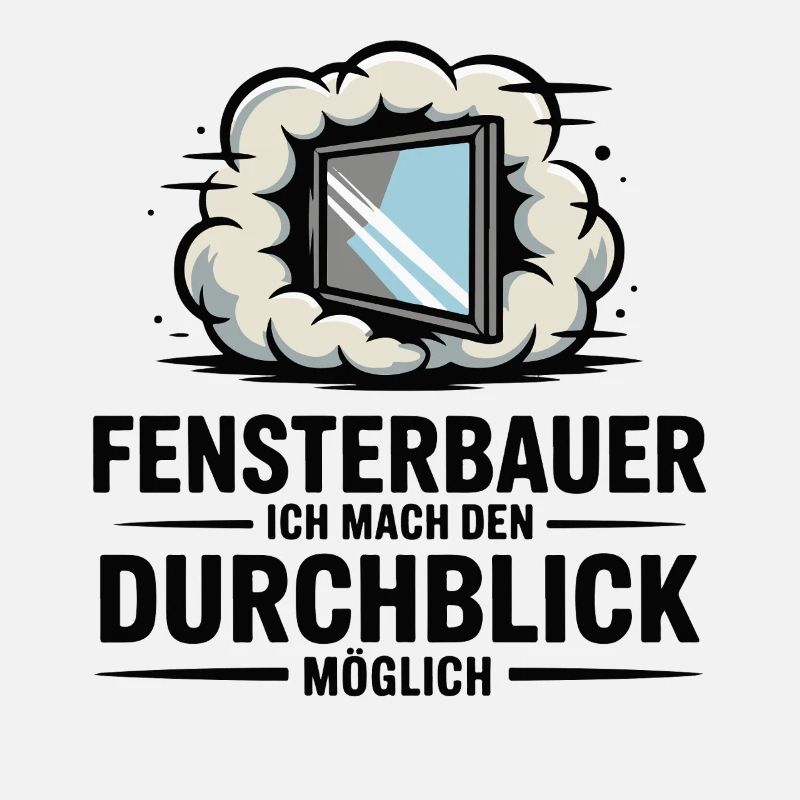 Fensterbauer Lustiger Spruch Handwerker Geschenk