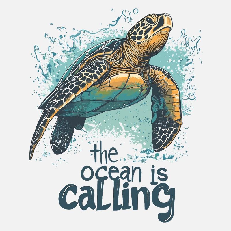 The Ocean Is Calling - Turtle Under Water