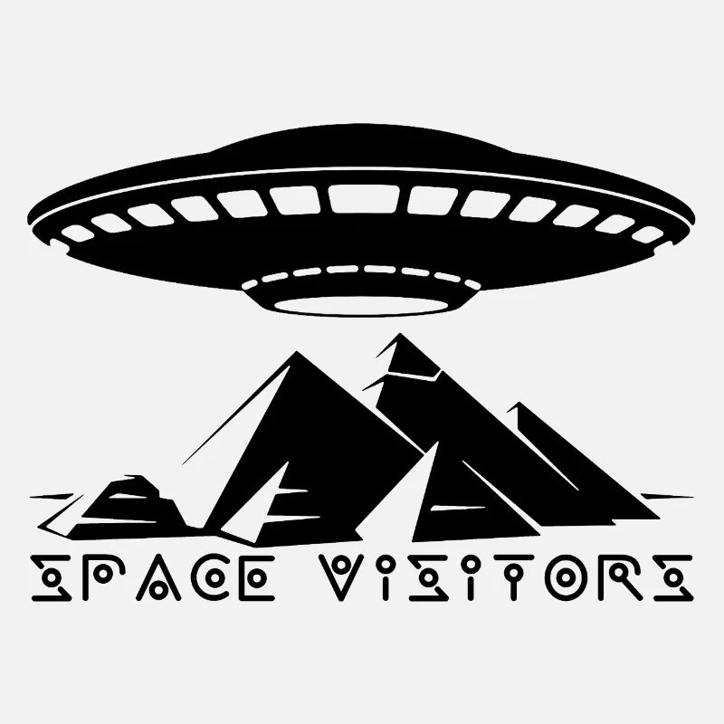 Visitors and the Black Pyramids