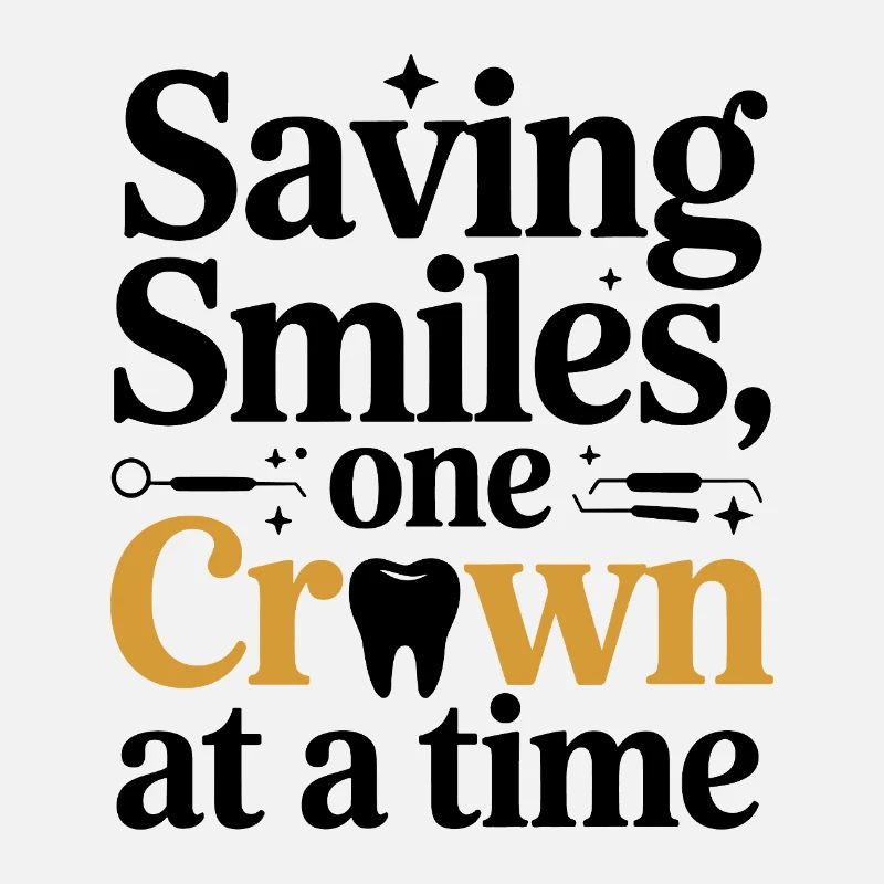 Dental Lab Technician Crown Maker Design 