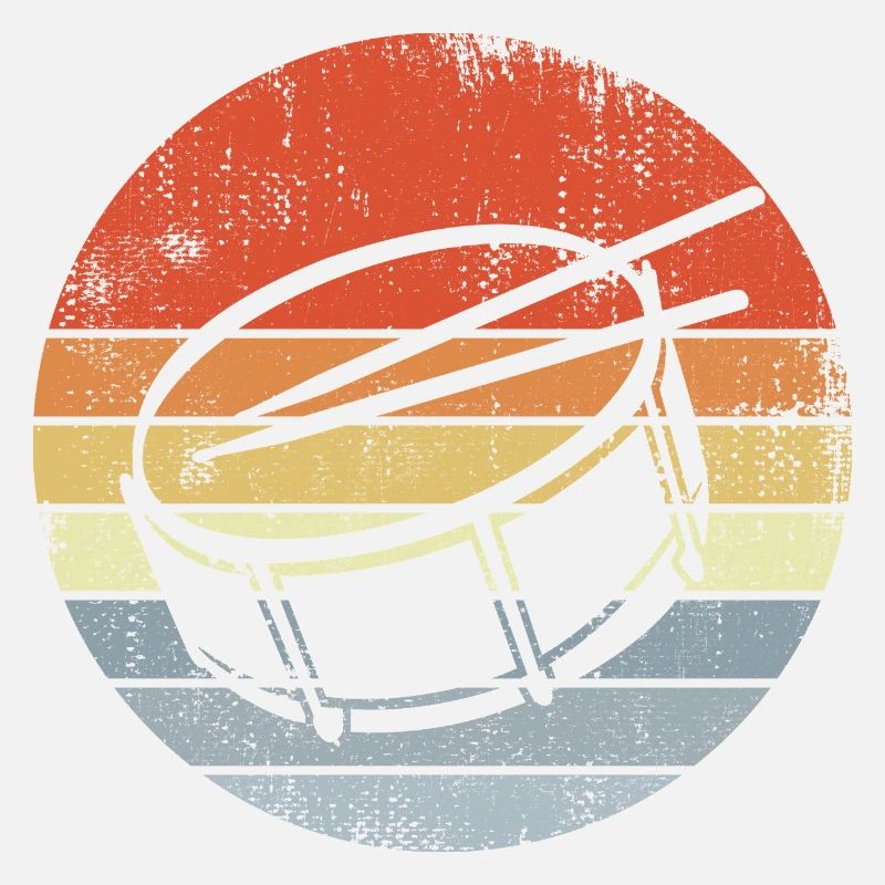 Vintage Snare Drum Sketch