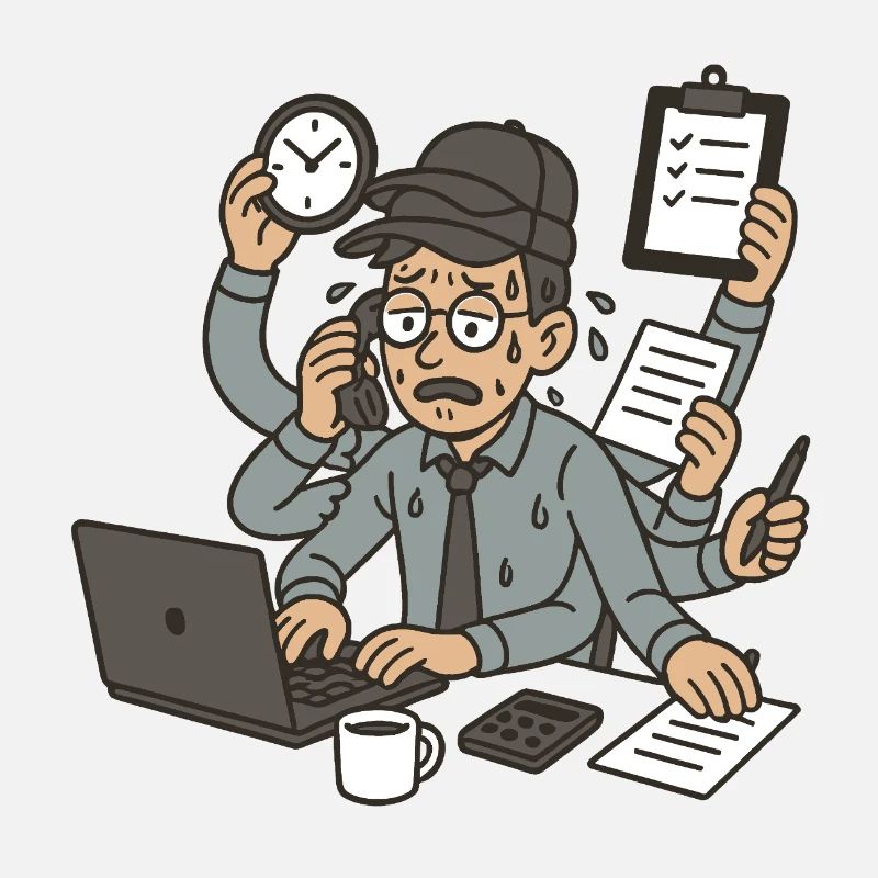 Der Arbeiter mit dem Vielhut