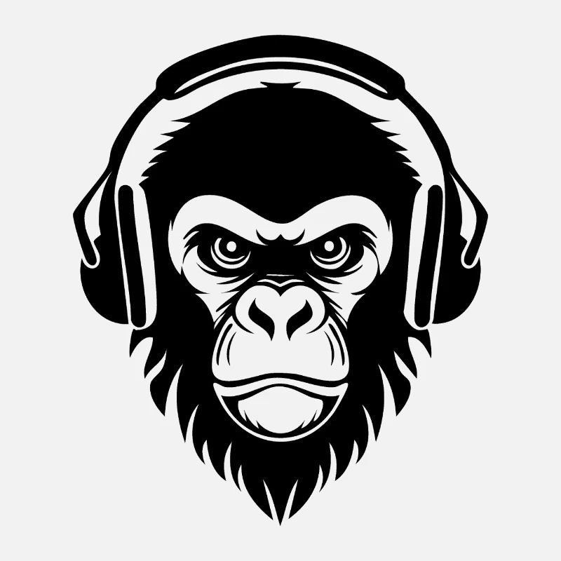 Chemise Masquée Underground Beat Monkey Head