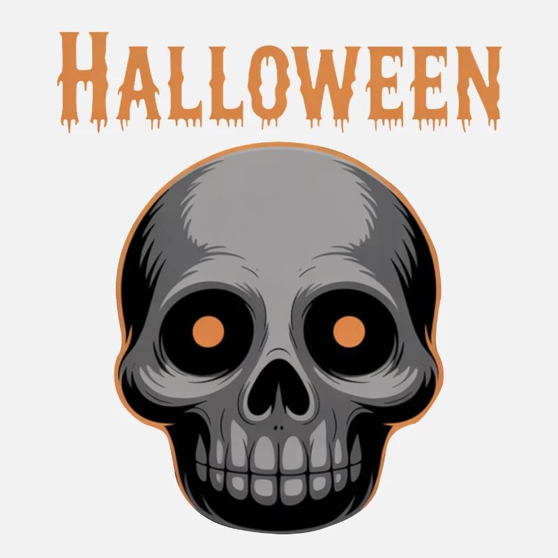 Halloween Schädel Grafik