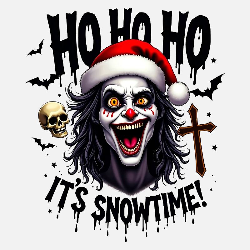 Psycho Clown Santa Horror