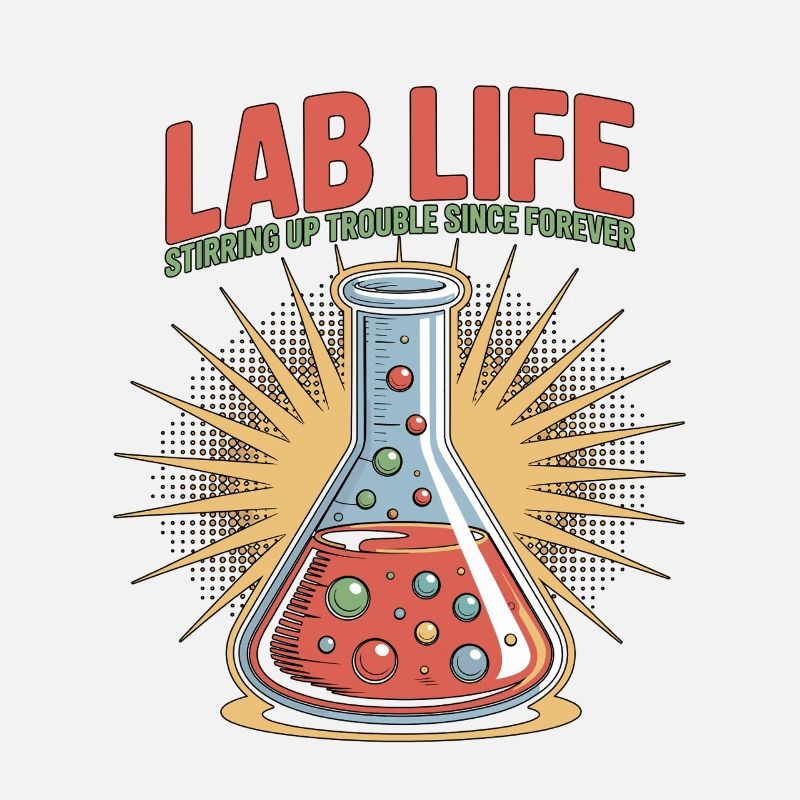 Lab Technician Lab Life Stirring Up Phlebotomist