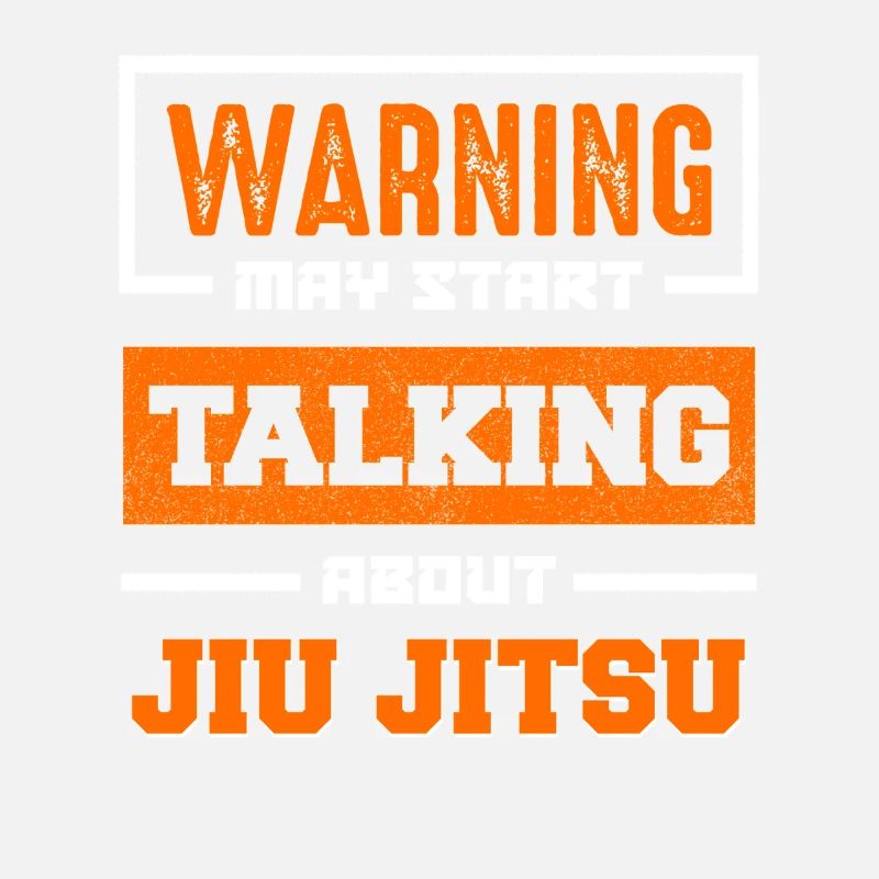 Avertissement Jiu Jitsu Sujet de conversation
