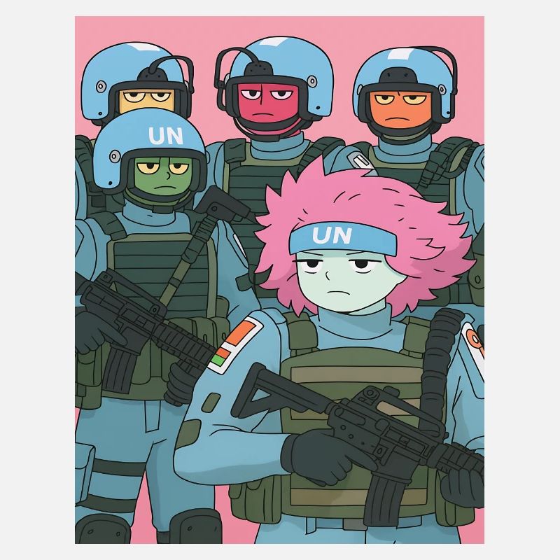 Parodie de troupe de dessins animés