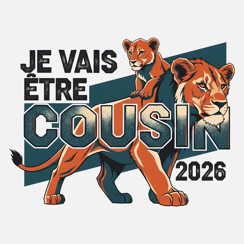 Bientôt Cousin 2026 Cadeau Annonce Naissance