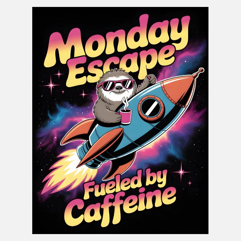 Évasion du lundi alimentée par la caféine