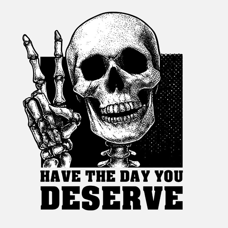 Skeleton Peace Sign Shirt