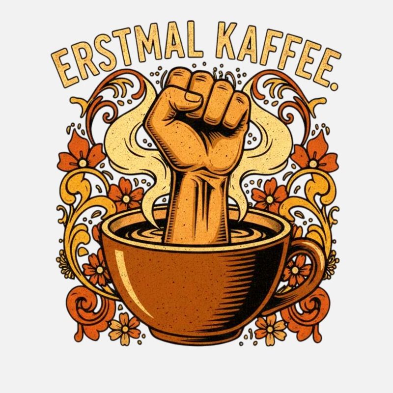 Erstmal Kaffee Faust Statement