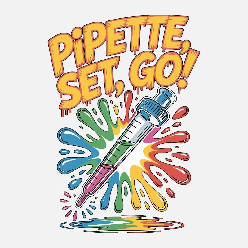 Lab Technician Pipette Set Go Medical Technologist