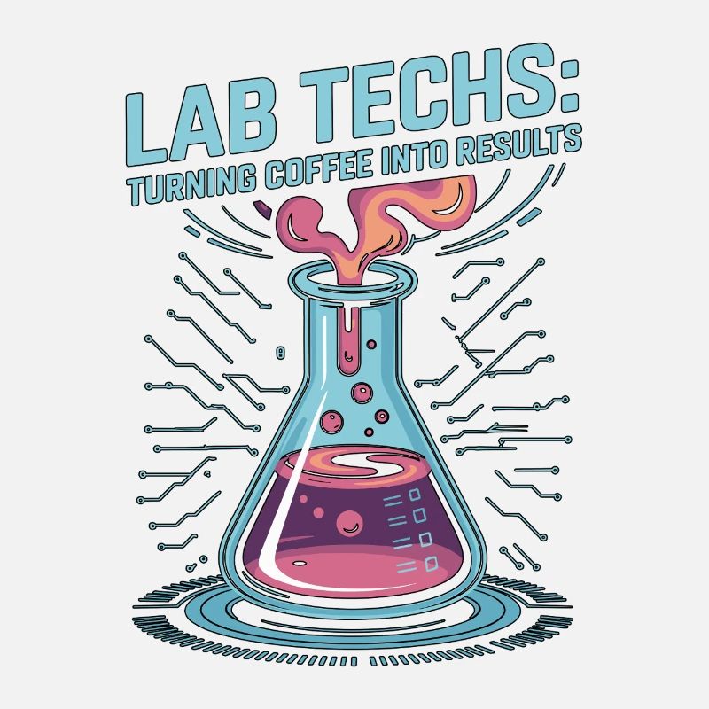 Lab Techs Turning Coffee Into Results Phlebotomist