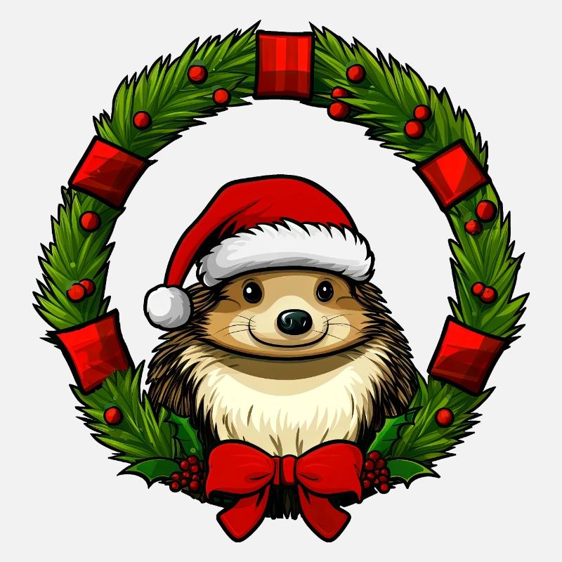 Hérisson de Noël
