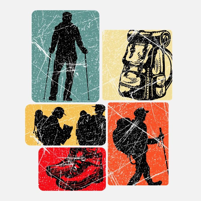 Wanderpfad Collage